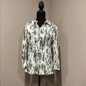 212 Collection Monochrome Button Down Shirt